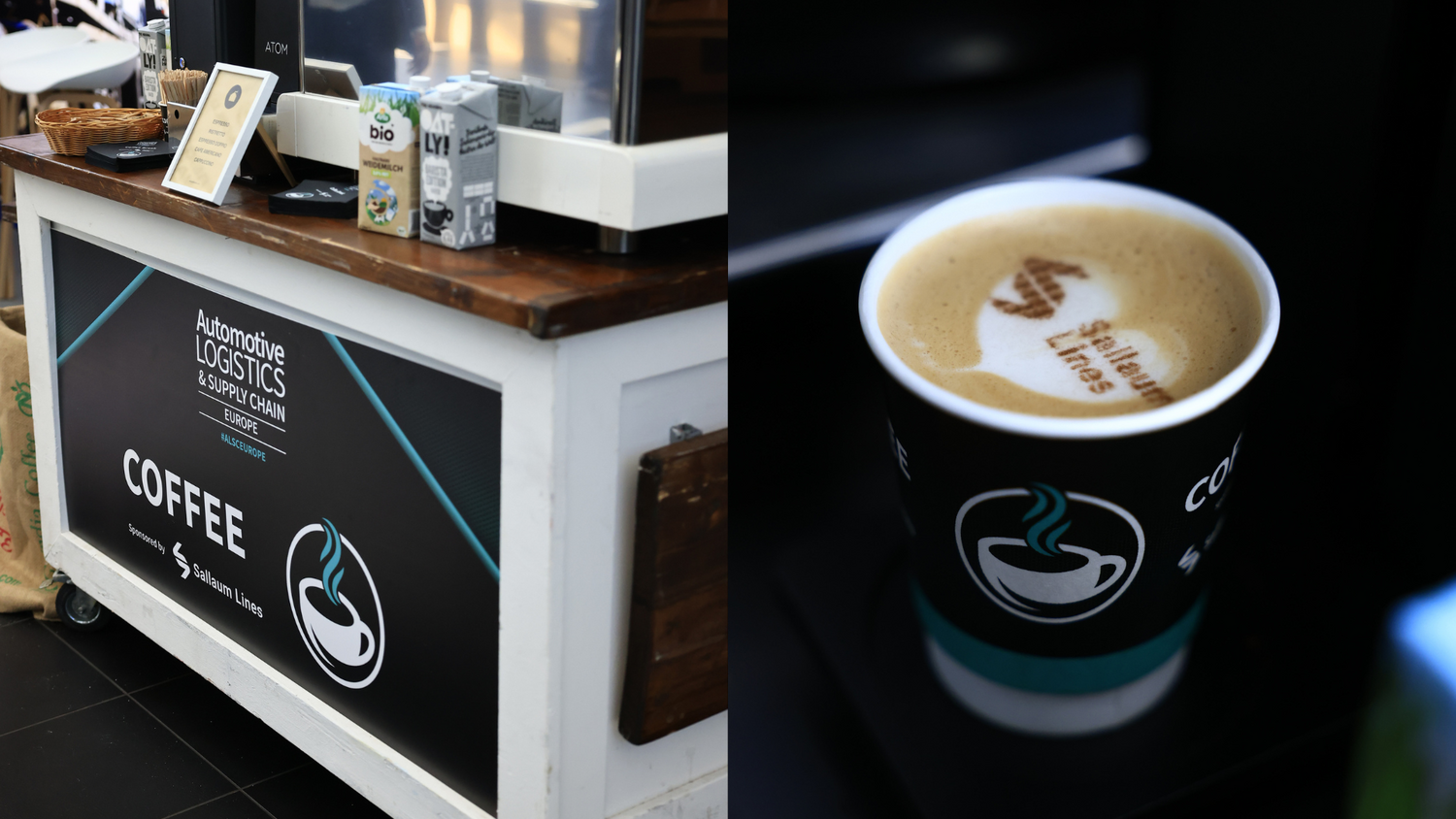 Coffee breaks partnership opportunity Automotive Logistics and Supply Chain Europe.