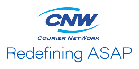 CNW Courier Network, Redefining ASAP company logo.