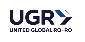 UGR Lines - United Global RO-RO, company logo.