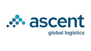 Ascent global logistics logo.