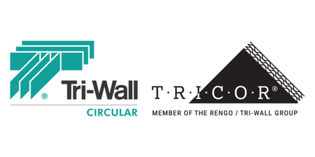 Tri-Wall Circular and Tricor, member of the rengo / Tri-Wal Group combined logo.