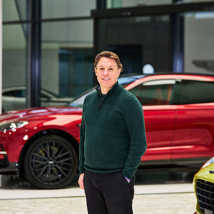 Martin Corner, Executive Director, Supply Chain Management and Logistics at Aston Martin.