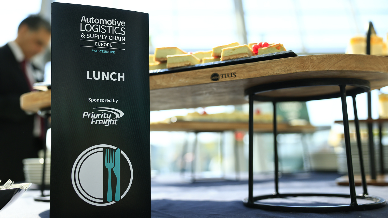 Priority Freight sponsored lunch at ALSC Europe 2026.