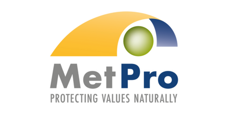 MetPro Group Protecting Values Naturally company logo.