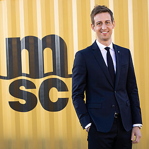 Frederik Wexel, Commercial Director, MSC Germany.